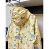 High-Quality 2026 New Cartoon Children's Raincoat, Quick-Drying, Breathable, Waterproof, Suitable for Kindergarten Boys and Girls, with Backpack Space
