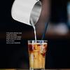 Rustless Steel Milk Frothing Cup 30ml Latte Art Cup Polished Milk Steaming Jug  Milk Foam Stirring