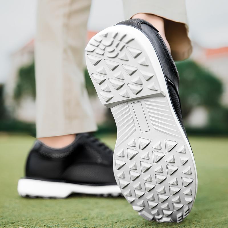 Men's Golf Shoes 2026 New White Professional Golf Non Slip Nail Free Outdoor Leisure Walking Training Golf Sports Shoes