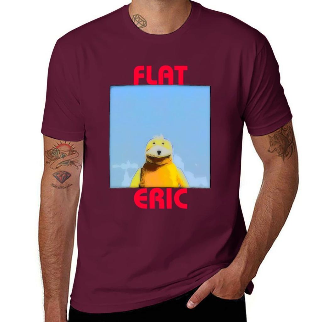 Flat Eric TShirt funny costumes sports fans croswit shirt man fitted t shirts for men