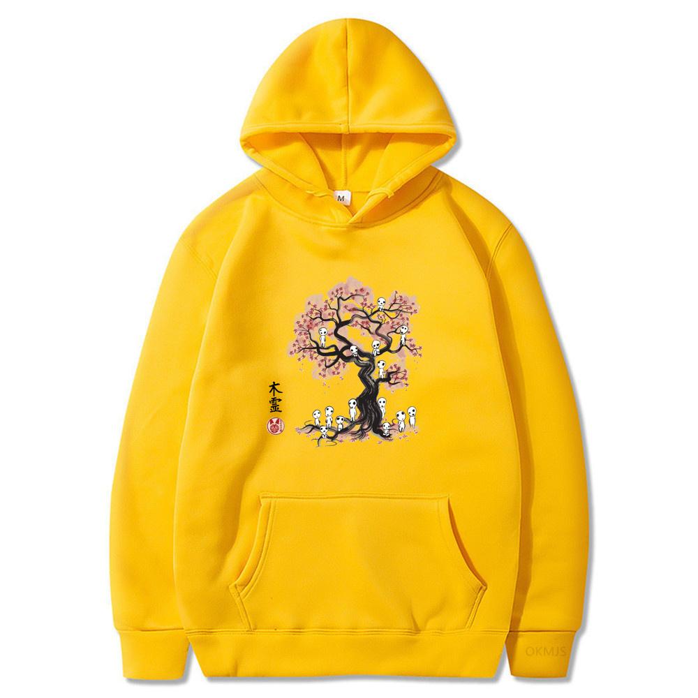 

Толстовки в стиле Харадзюку «Мой сосед Тоторо», женские толстовки Studio Ghibli Kawaii, Хаяо Миядзаки, забавный топ с героями мультфильмов, женский топ с капюшоном XL