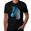 Watercolor Zebra Tshirt Casual Loose Daily Wear Tshirt