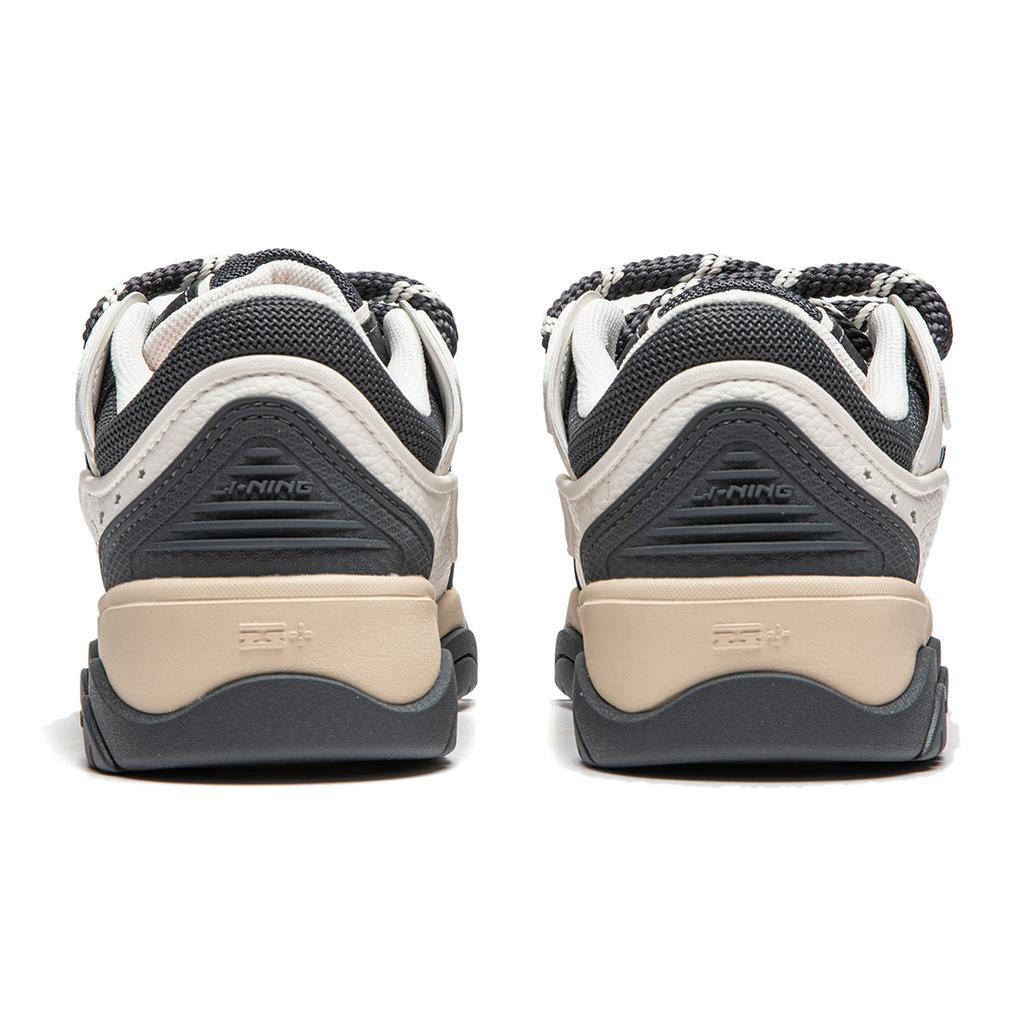 Li Ning Journey 2.0 Thick Sole Boosting Sneakers Women Sneakers White Black AGCU092-7