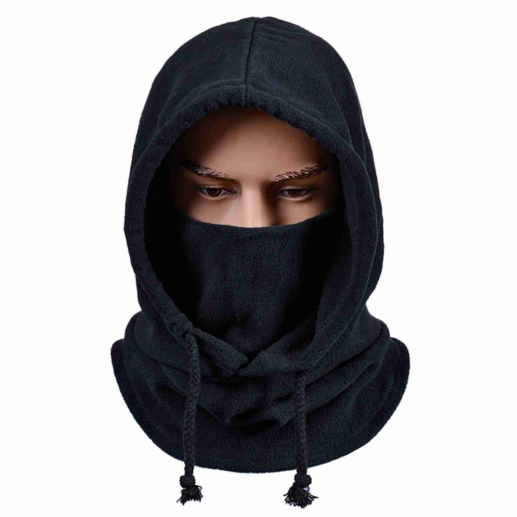 Winter Warm Polar Fleece Winter Sports Cap Face Cover Neck Warmer for Cycle Skiing Motorcycling