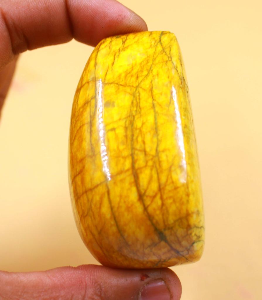 950 Carat Washington's Birthday Pear Shape Certified Yellow Beryl Natural Loose Gemstone SN171