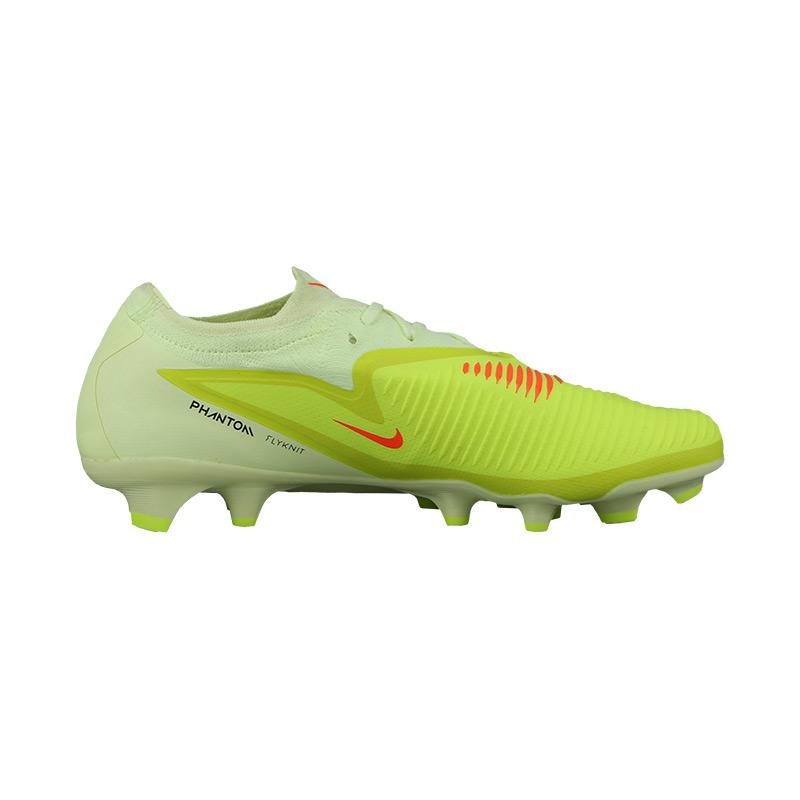 Nike Phantom 6 Low Pro FG Hyper Crimson Limelight Unisex Cleats Yellow Black HJ4122-800