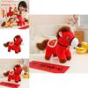 Chinese Zodiac Horse Plush Doll With Pp Cotton Filling For Festival Gifts And Collection