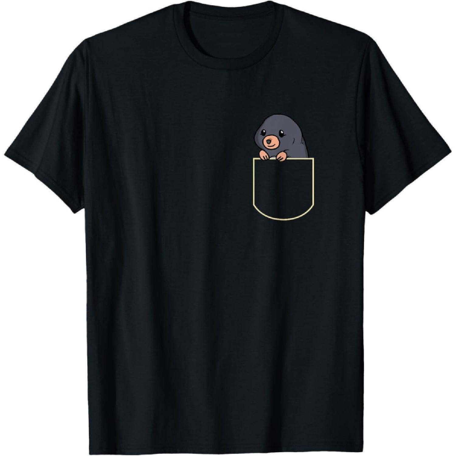 Mole Pocket Gift Pouch T-Shirt S