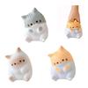 3 Piece Squishy Cat Set, Cute Cat, Memory Foam Texture, Safe Non-Toxic Material, Cute Stress Relief Goods, Present (Multicolor)