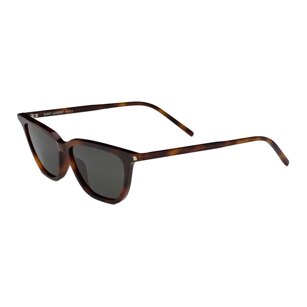

Saint Laurent Square Acetate Sunglasses With Logo Unisex sunglasses Tortoiseshell 862876Y99562359 F,Tortoiseshell