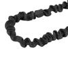 Bike Tow Rope Sturdy Elastic Shock Absorption Quick Use Alloy Buckles Nylon Providing Boost Cycling Bike Pulling Rope Black