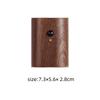 Modern Minimalist Wooden Wall Lamp With Touch Button Control For Bedroom And Living Room Decor