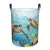1pc Double-turtle Design Storage Basket, Suitable for Home Use, Ideal for Bedroom, Bathroom, or Dormitory, Convenient and Durable, Laundry Basket, Lau