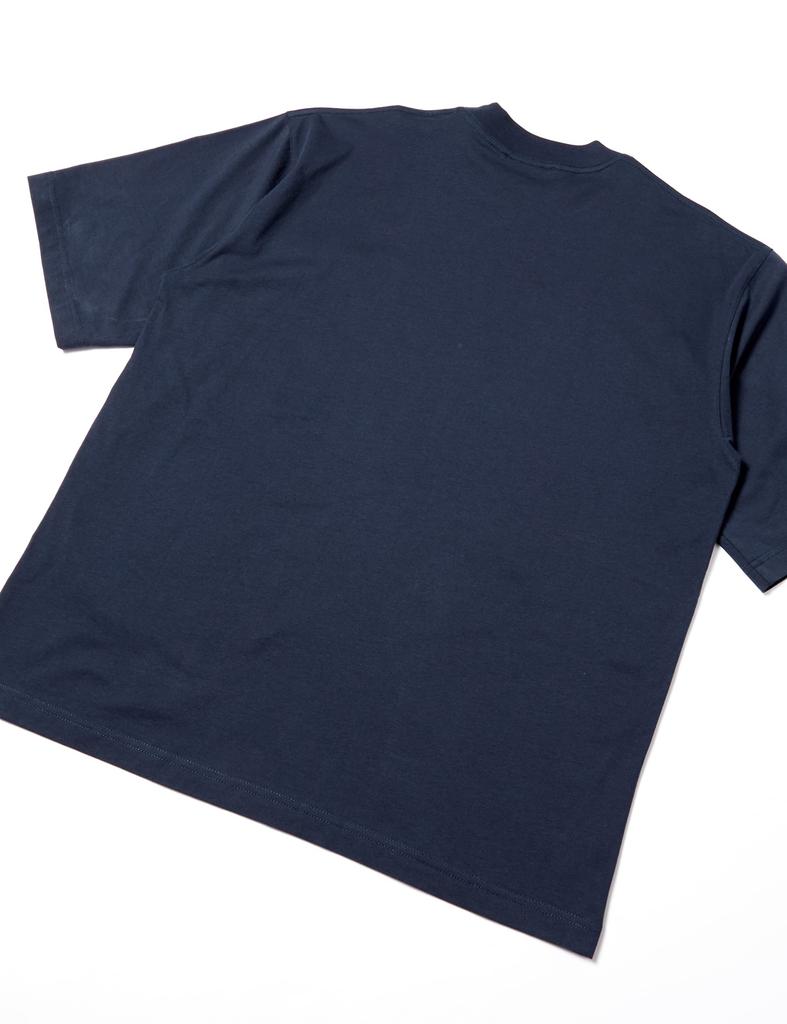 Marni HUMU0223P1USCS87 Herren T-Shirt, Blau/Schwarz, [Gebraucht]