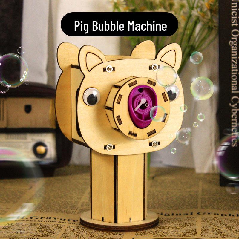 DIY Bubble Machine Kit for Kids: Creative Science & Handicraft Experiment