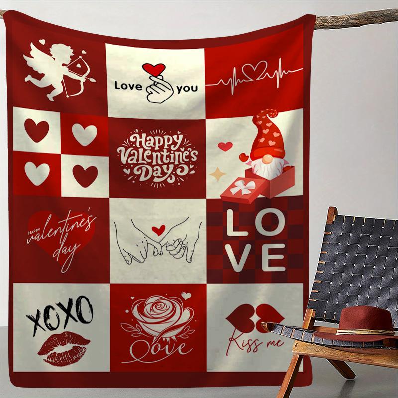 

I Love You Custom Blanket with Photo Collage Text Personalized Picture Throw Blanket for Christmas Valentine s Day Birthday Gift Flannel 75 x 100