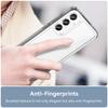 For Samsung Galaxy A35 5G Case Crystal Clear Phone Cover with Electroplated Buttons (Big Rear Lens Hole)
