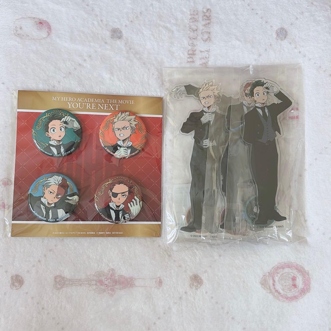 

[USED] My Hero Academia Your Next Bonus Items: Acrylic Stand and Can Badge