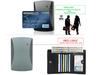 Japanese Style Carbon Fiber Leather Wallet for Men High-Quality Anti-Theft RFID Blocking Clutch PU Leather Coin Purse