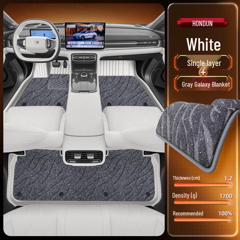 Floor Mats for Geely Galaxy A7 (2025) - TPE Car Interior Modification Accessory