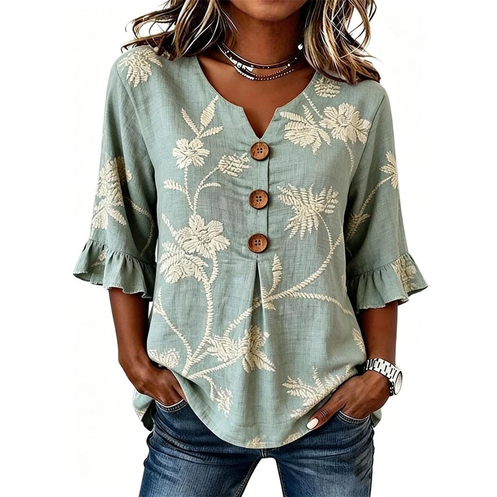 Womens Tops, 2026 Short Sleeve V Neck Tops for Women, Dressy & Casual
