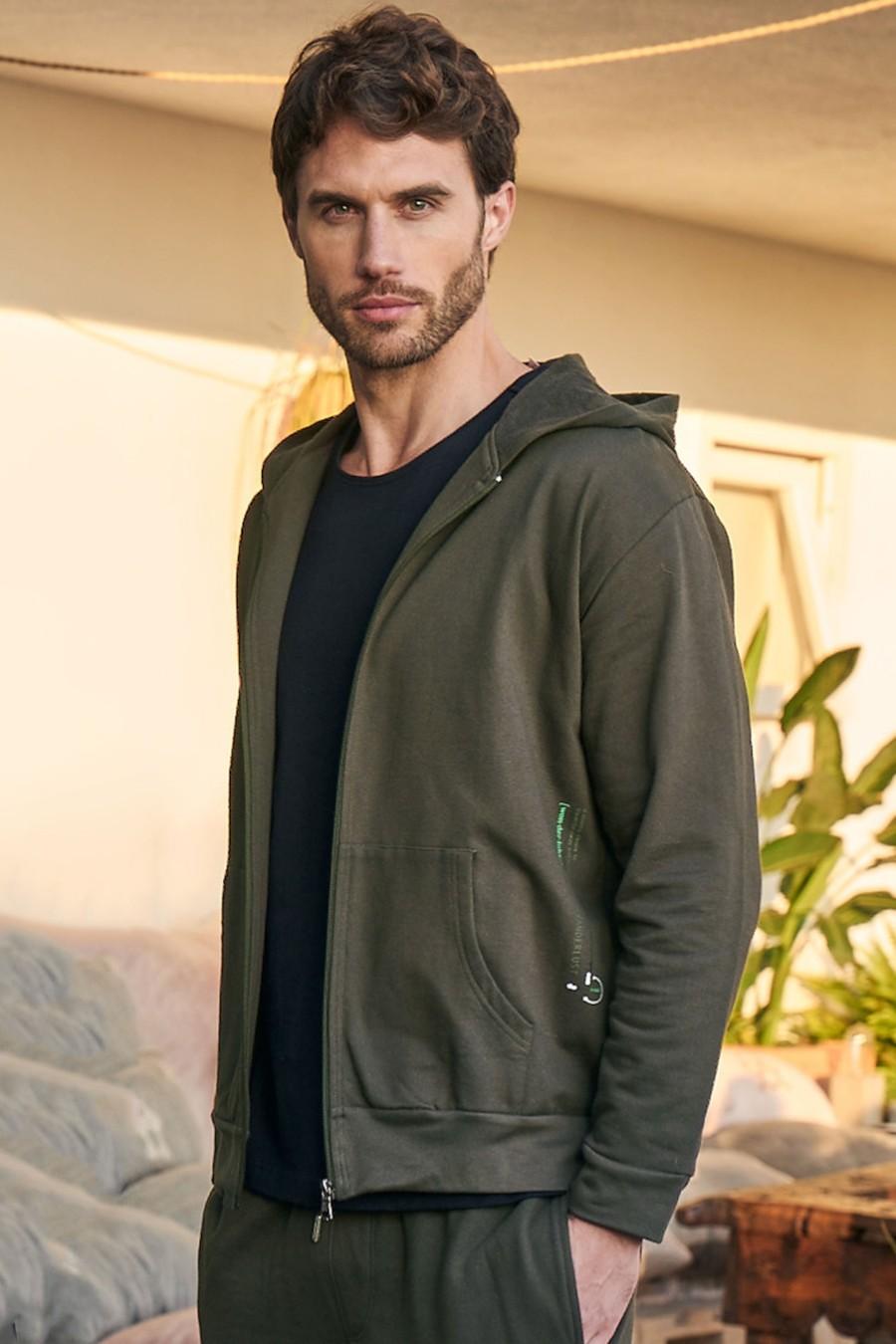 

Толстовка Massana (79623) 52(XL) прозорий колір чорний