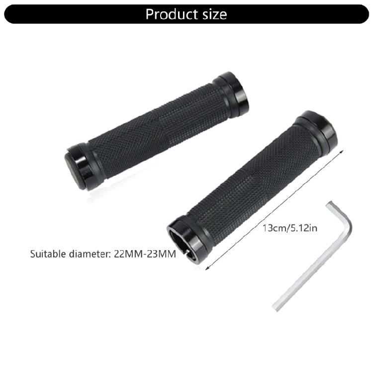 1 Pair Bicycles Grip Rubber Cover Handlebars Grip Cyclings Handlebars Bicycles Handle Cover Antislip for Mountain Bikes