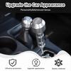 Car Shifter Knob Stick Head Replacement for Toyota FJ Cruiser 2007-2021 Accessories, Aluminum Alloy Automotive Gear Shift Handle Lever Head