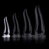 Gazox S Transparent Plug 12 X 4cm - ClearlyHorny - COLOR PLUG
