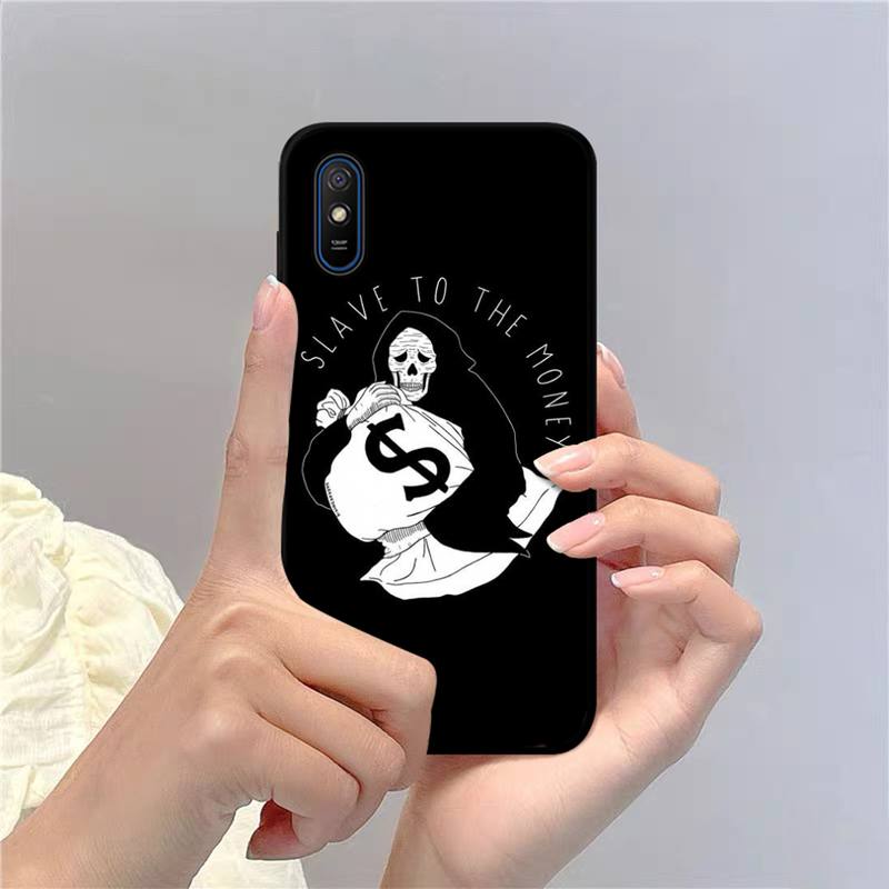 

Чехол для телефона Yinuoda с забавным черепом и валютой для Redmi 9A 8A 7A 7A 7 6A 5A 5 Plus 4X S2 GO K20 K30 6 Note 8 9 Pro Redmi Note9