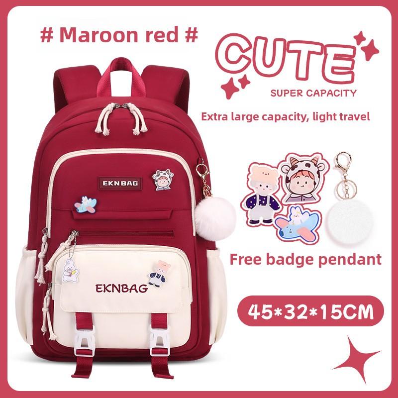 Child Girl Backpacks Primary Junior High School Bags for Girls Children Kids Bookbag Backpack New 2025 Back To School Girl Gift