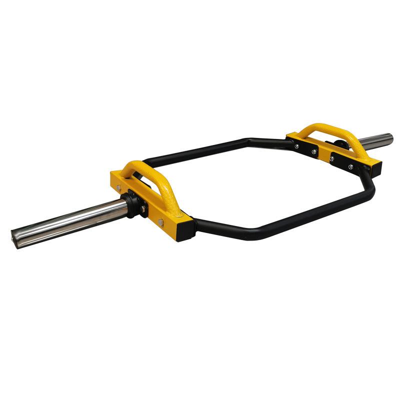 Hexagonal Barbell Bar for Deadlift, Squat & Weightlifting - Home & Commercial Fitness Equipment