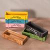 Retro Garden Plant Pot Vintage Wooden Storage Box For Sundries Stationery Pen Box Succulents Flower Pots Balcony Home Decoration
