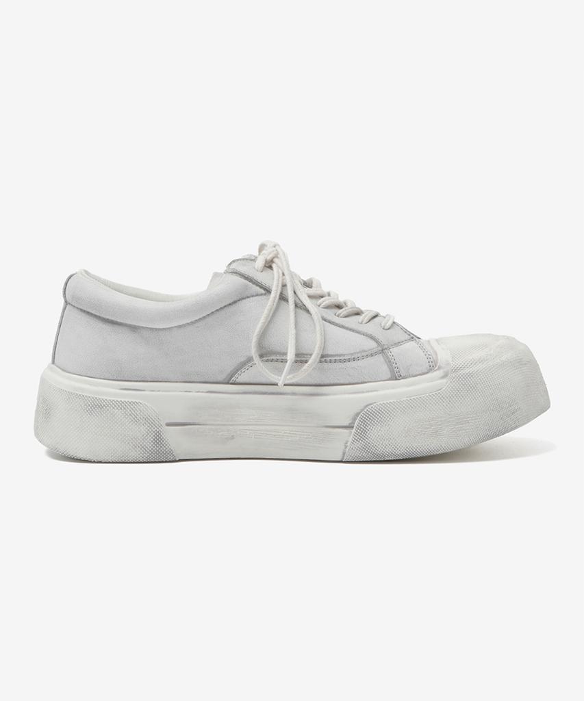Wetheroad Wtrd3141 Bread Dirty Scratch Preppy Sneakers White