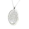 Les Trésors De Lily [P1918] - Collier Argent 'Arbre de Vie' argenté (rhodié)