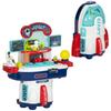 Toy Workbench with 21 Pieces with Space Theme with Sounds and Lights, In PP and GPPS, 45.5x24x52.5 Cm