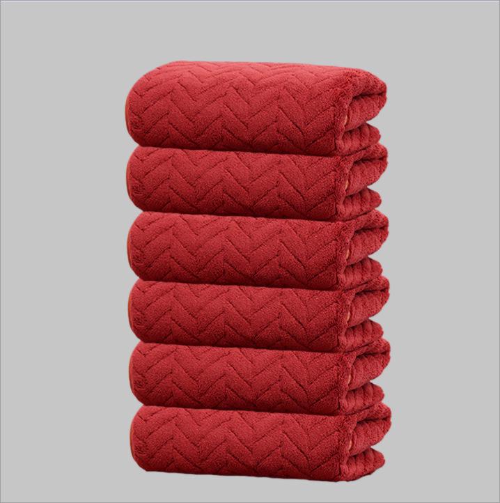 Coral Fleece Double-Sided Quick Dry Towels for Home - Mother-Child & Couple Set