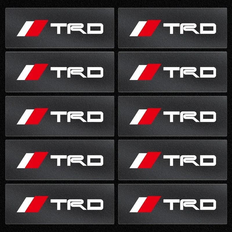 

1/5/10 шт. Случайные наклейки для интерьера автомобиля Эмблема на руль Стайлинг Для Toyota Corolla Yaris Chr Auris RAV4 Camry Highlander