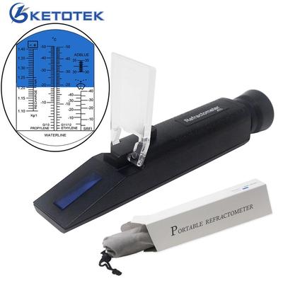 Auto Frostschutzmittel Glykol Batterie Säure Motor Kühlmittel Tester Flüssigkeit ATC Refraktometer