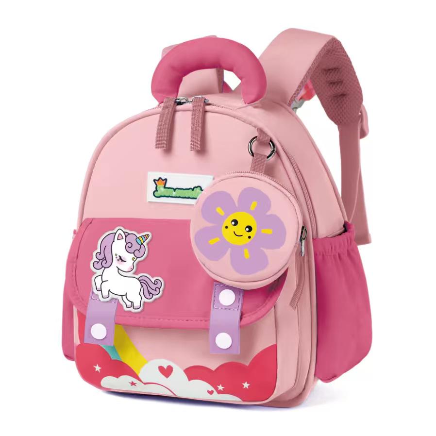 Children'S Backpack Kindergarten School Bag For Girls Cute And Lightweight Baby Cute Cartoon Boy Backpack