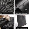 Anti-Slip Outdoor Rubber Door Mat - Dirt-Resistant High-End Entrance Carpet for Home.