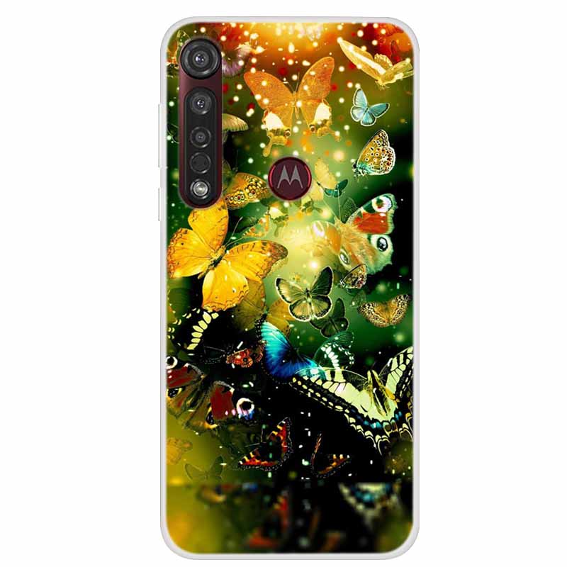 Für Motorola Moto G8 Power Hülle Stoßfest Weiches Silikon TPU Rückabdeckung Für Moto G8 Power Lite Handyhüllen Hülle G8 Plus Cartoon