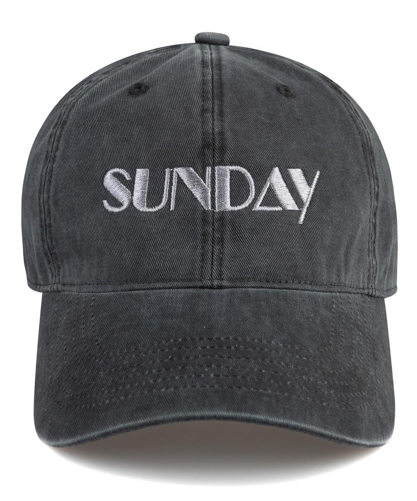 Wig Sunday Cation Ball Cap - Charcoal