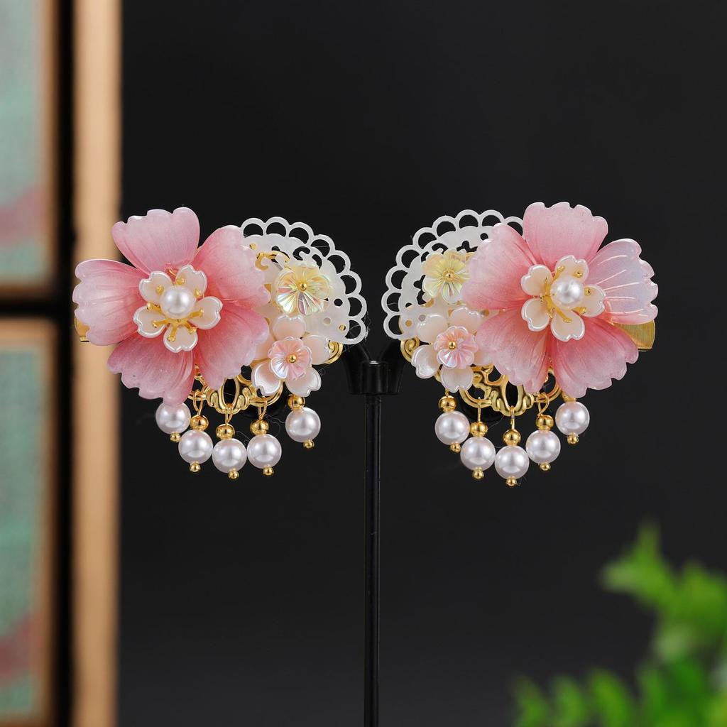 Ancient Style Tassel Hanfu Hair Accessories for Women & Girls - Chinese Princess Hair Clips
