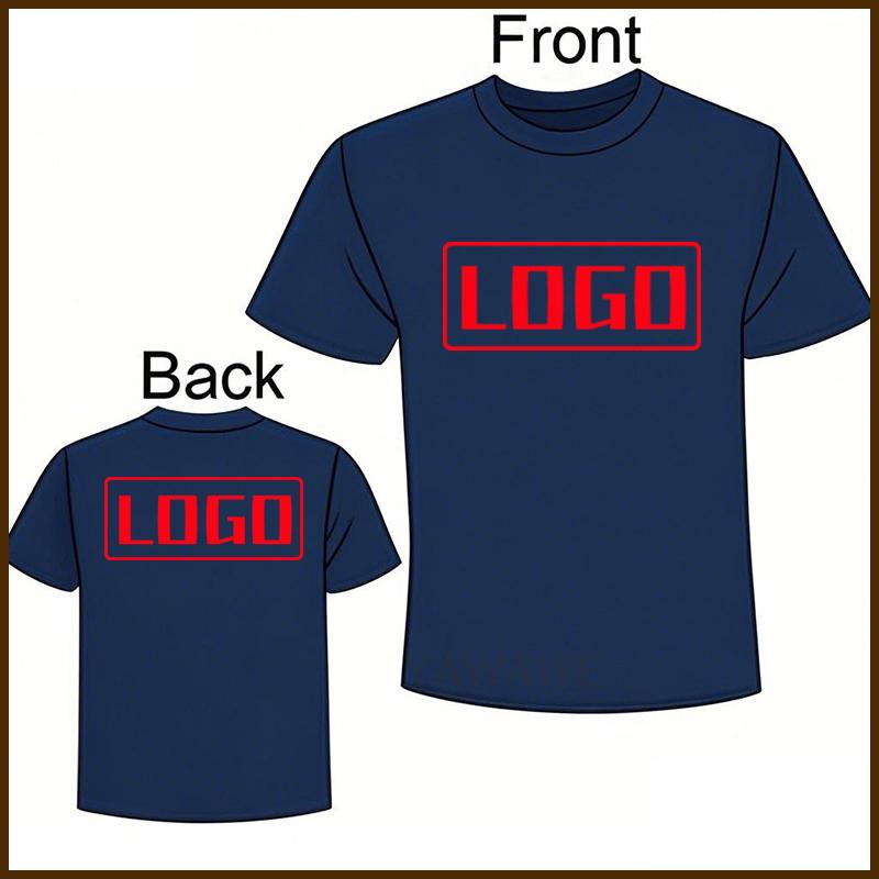 For men Photo Print Minimalist summer t shirt Your Image Text Here Short Sleeve Graphic Tailor made ONeck Solid Color tops