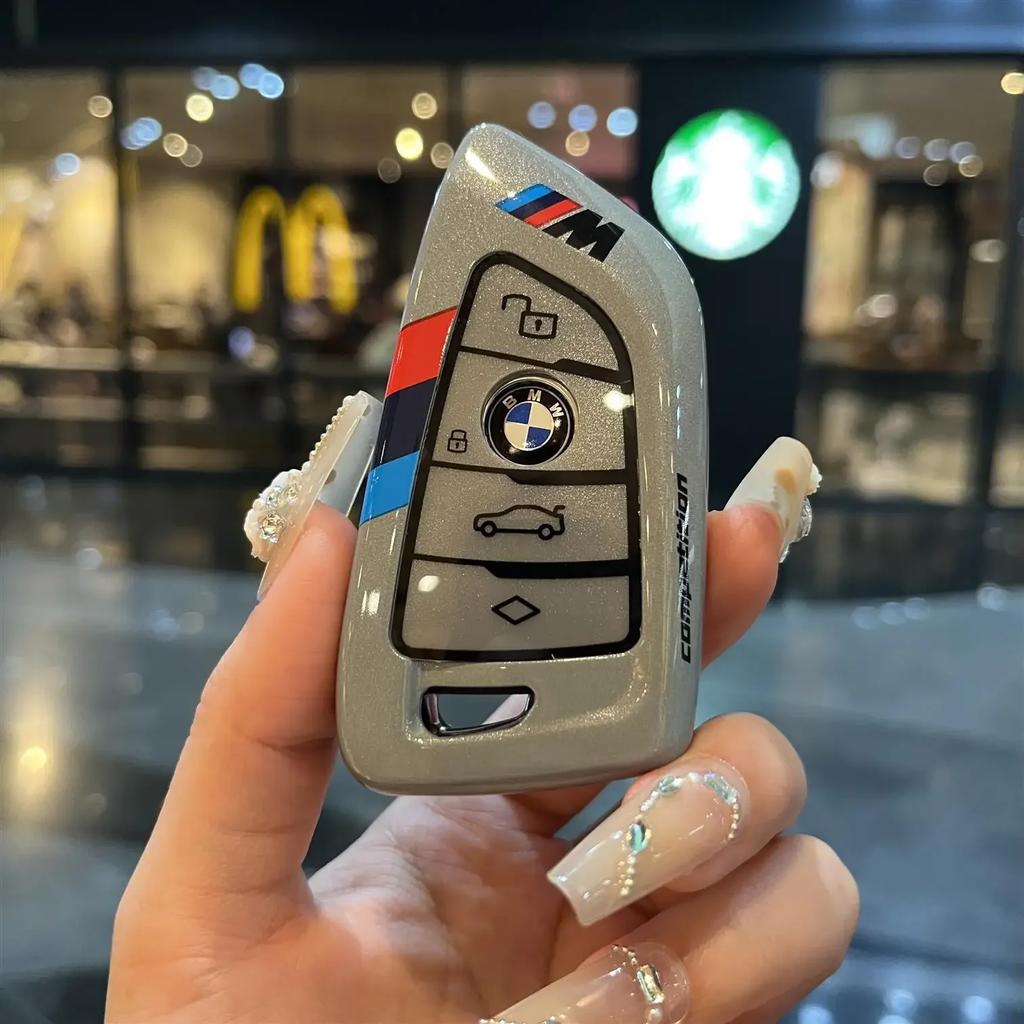 Car Remote Key Case Cover Shell for BMW X1 X3 X5 X6 X7 1 3 5 6 7 Series G20 G30 G11 F15 F16 G01 G02 F48 Car Accessories EV2