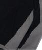 Eonoideu Color Block Jacquard High-Neck Knit Zip-Up Lq5Su516_Black