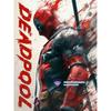 Deadpool's Heart-warming/Bie's Famous Scene Diamond Painting Full of Diamonds Handmade DIY Full Diamond and Gem Sticker Home Decoration Painting