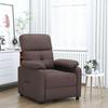 Recliner Dark Brown Fabric