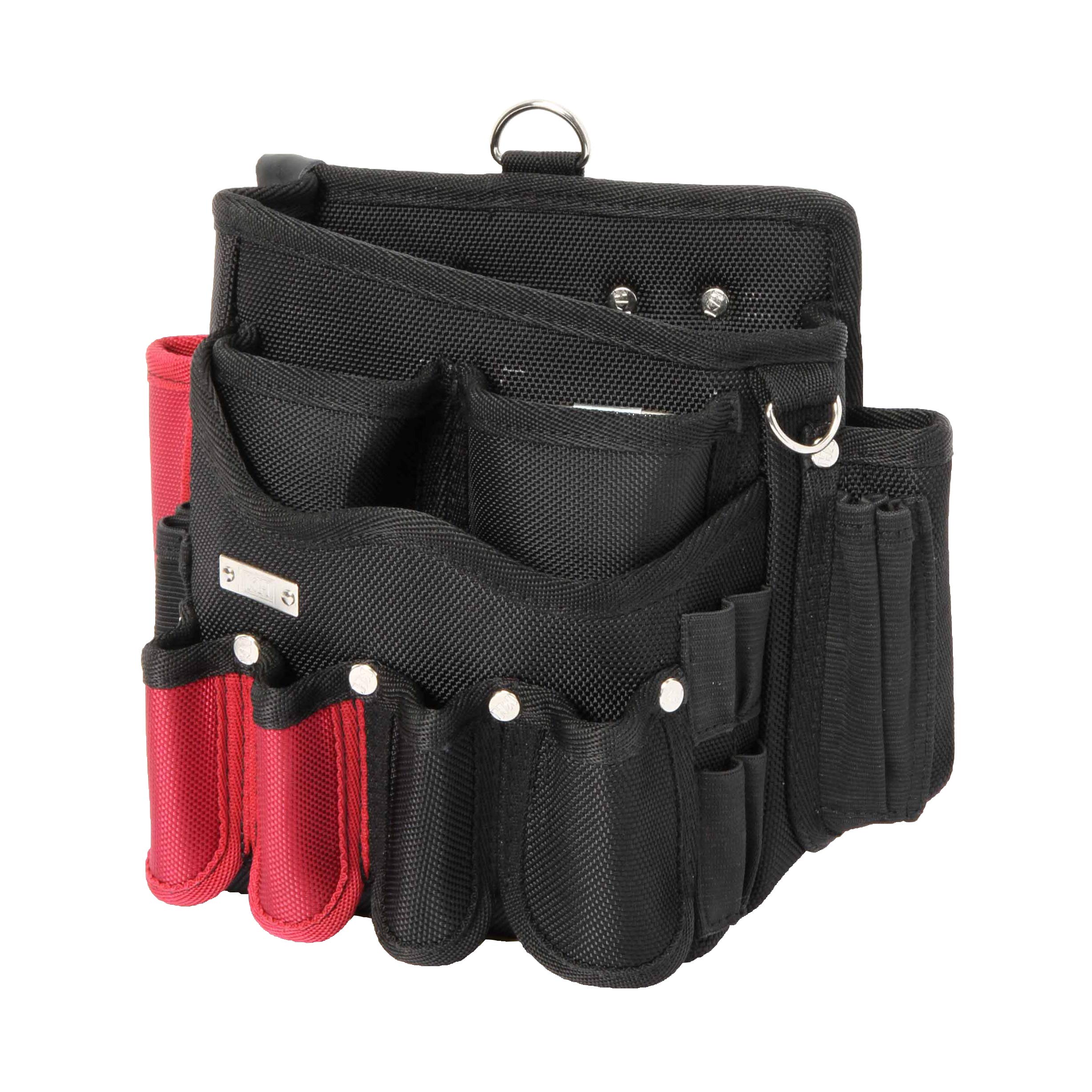 

Kiyo KH Ultra-Density Wave Fixed Pocket Bag, Small, Black/Scarlet, 3000ZKR